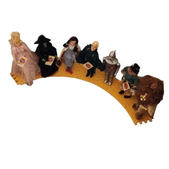 1987 Wizard of Oz Yellow Brick Road 7 Doll Vintage Collection Hamilton - Wicked - Picture 2 of 16